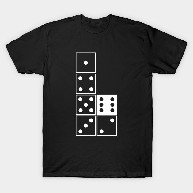 Unrolled D6 #2 T-Shirt by ClarkStreetPress